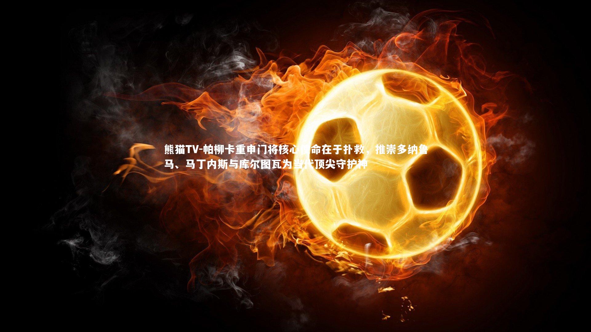 帕柳卡重申门将核心使命在于扑救，推崇多纳鲁马、马丁内斯与库尔图瓦为当代顶尖守护神